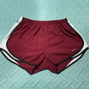 Dark Red Nike Shorts, M